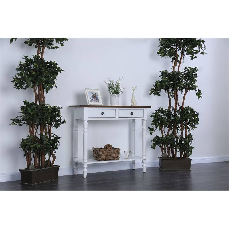 White Wood Writing Desk S33753