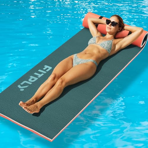 11.5 Ft Floating Mat, 3-Layer XPE Foam Pad Q41471