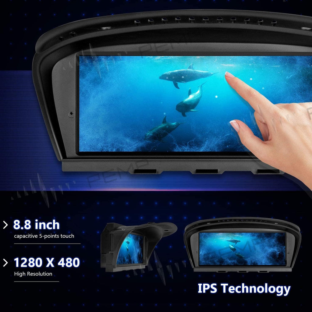 8.8 inch IPS Screen Android 10 Qualcomm 8-core 4+64G Carplay Head Unit L53716
