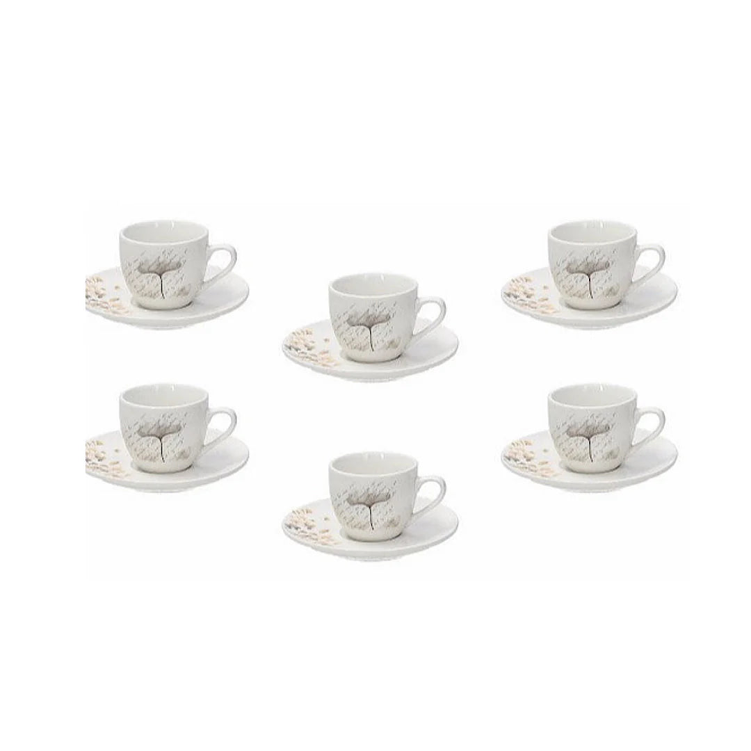 Coffee Cup & Saucer Set Of 6 H951