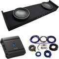 Dual 12" Sub Box Enclosure Package with Alpine S-W12D2 Type S Subwoofer C11720