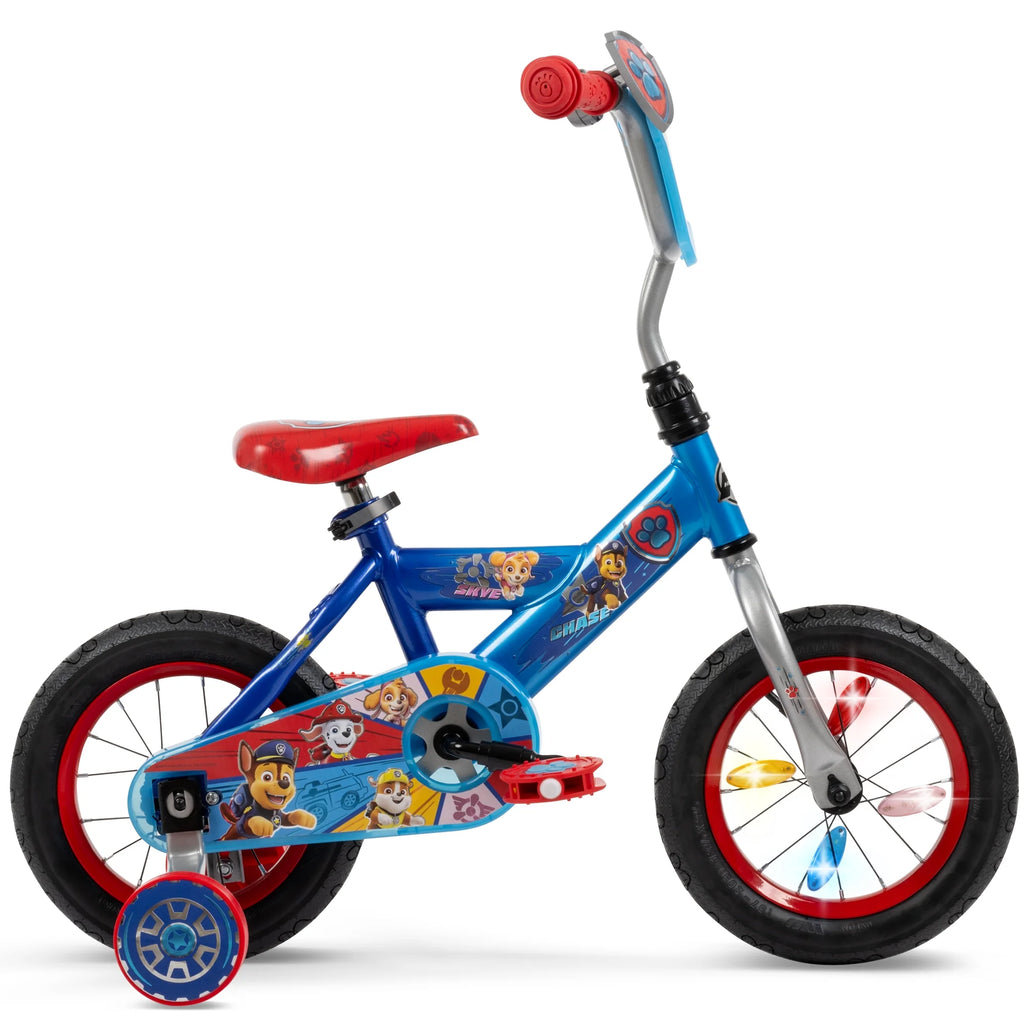 Blue 12-inch Boys' Training Wheel Bike Z2295