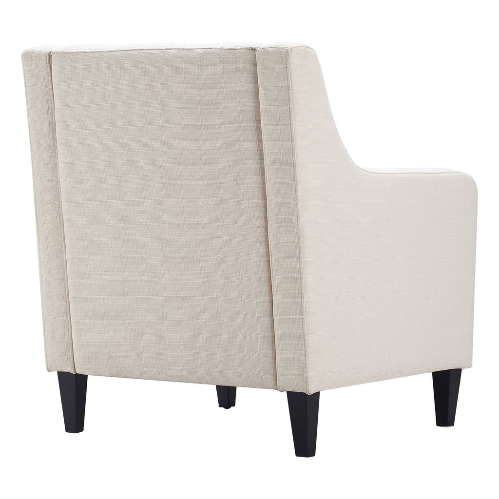 Cream Tufted Accent Chair C783