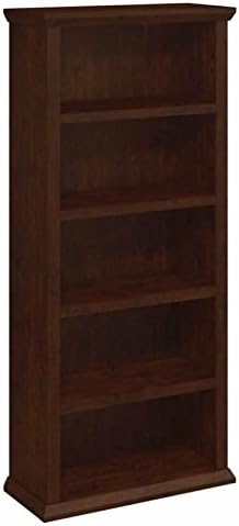 Antique Cherry 5-Shelf Bookcase M308053