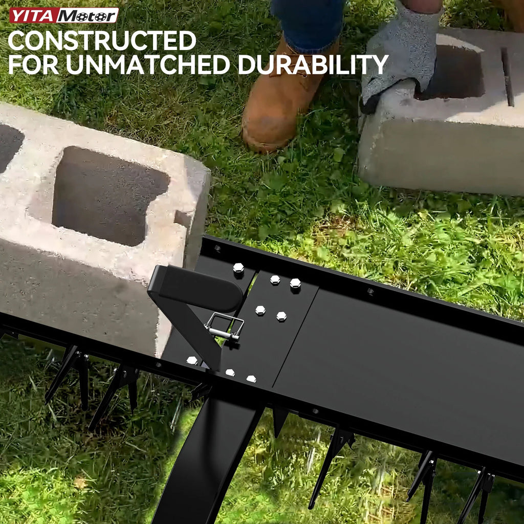 40" Tow Plug Lawn Aerator Steel X6034