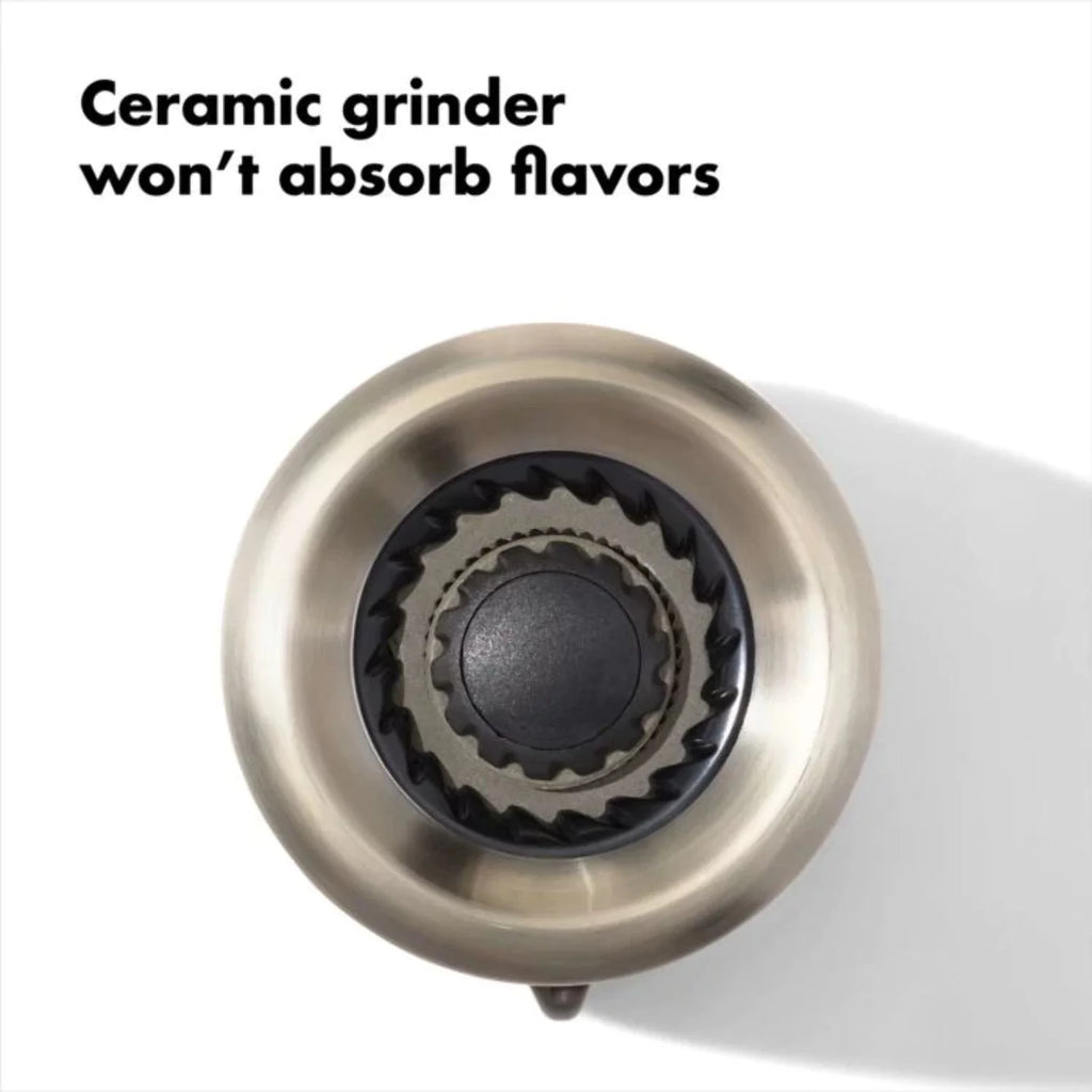 Contoured Mess-Free Pepper Grinder B509