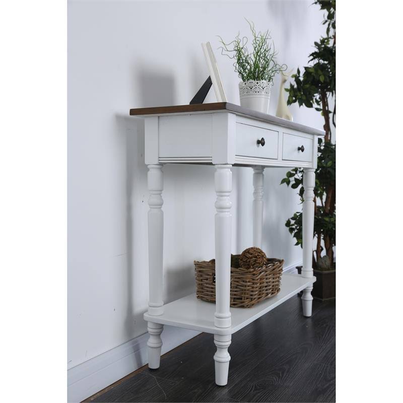 White Wood Writing Desk S33753