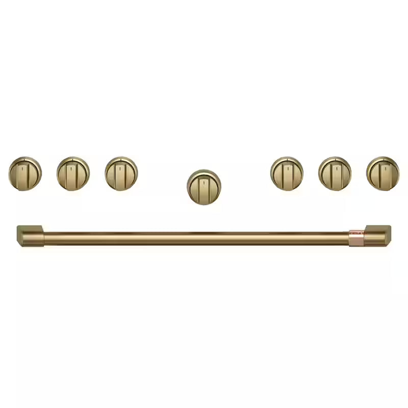 Range and Rangetop Handle and Knob Kit in Brushed Brass Z973550