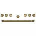 Range and Rangetop Handle and Knob Kit in Brushed Brass Z973550