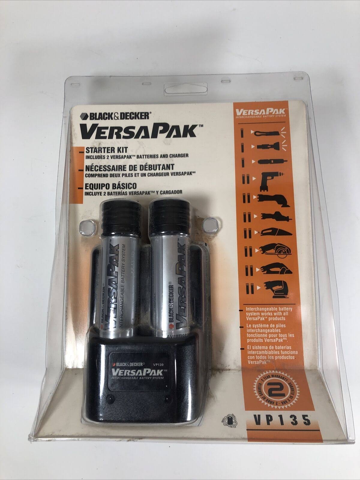 3.6-Volt Batteries Starter Kit Charger U2131