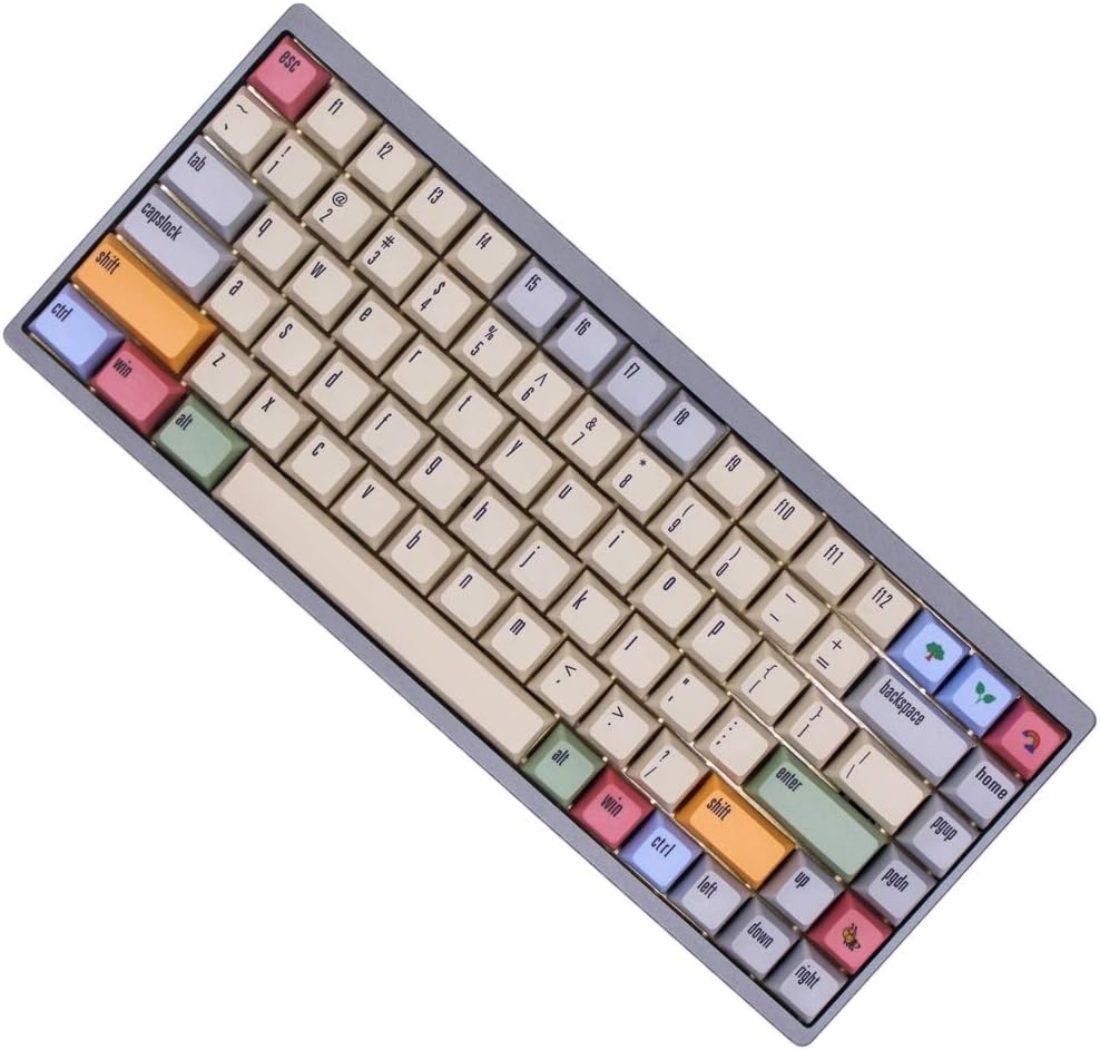 166 Keys Thick PBT Keycaps for MX Switch Mechanical Keyboard M59176
