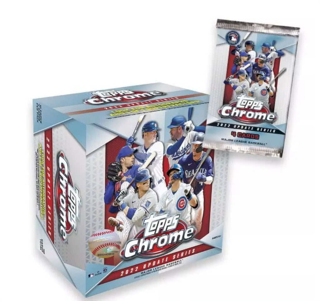 2022 Topps MLB Chrome Update Baseball Trading Card Mega Box P57518
