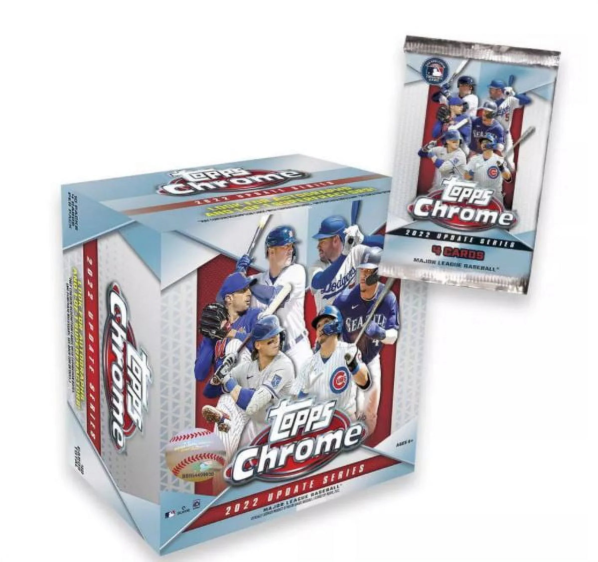 2022 Topps MLB Chrome Update Baseball Trading Card Mega Box P57518