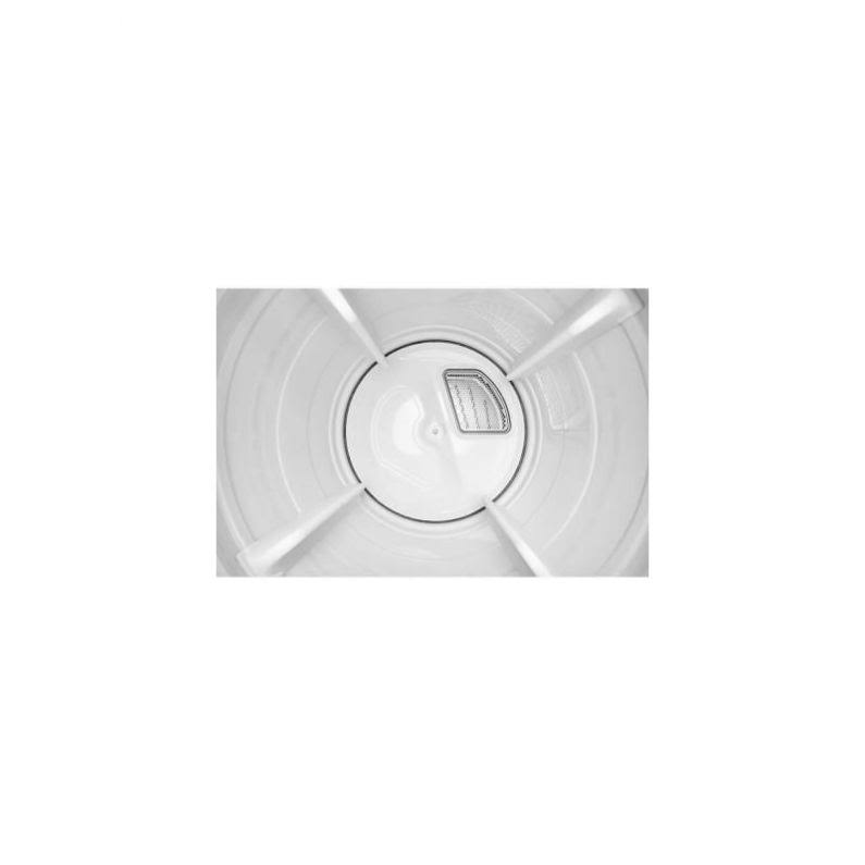 White Front-Loading Gas Dryer B9813
