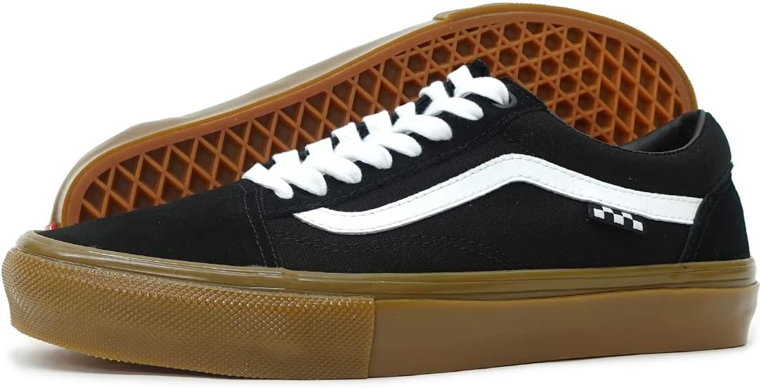 Black/Gum Skate Sneaker D248152