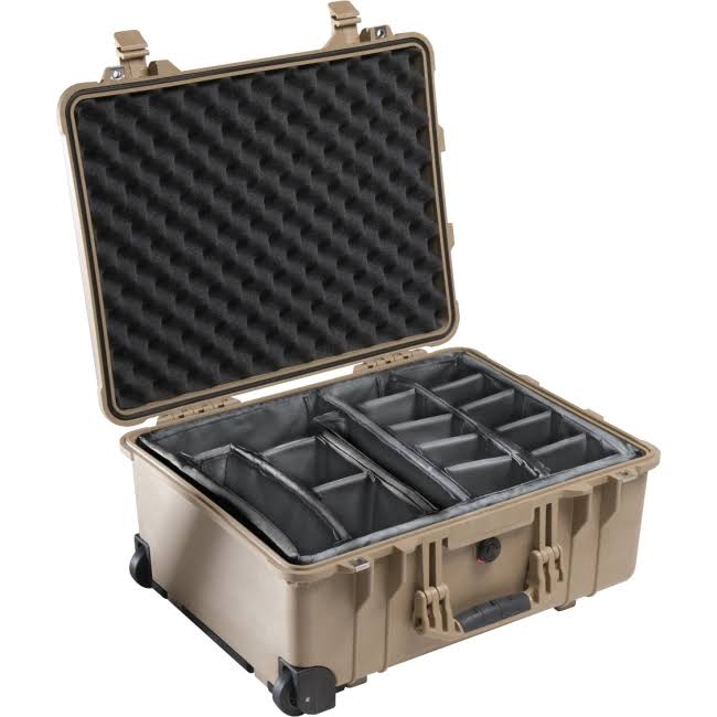 Orange Padded Divider Case P8143