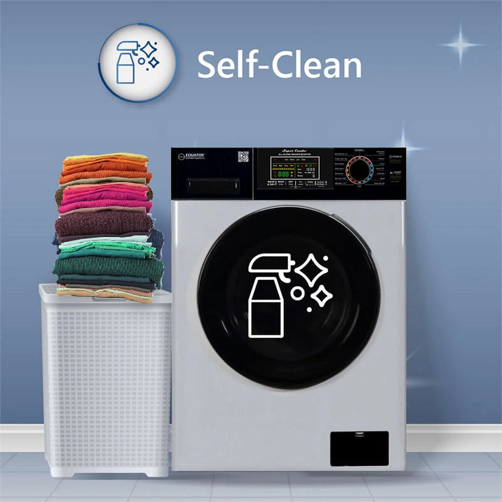 110V 18 lbs Combo Washer Dryer W19634