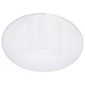 13 in. Clear Dot Glass Round Light Diffuser Case of 12 D3280