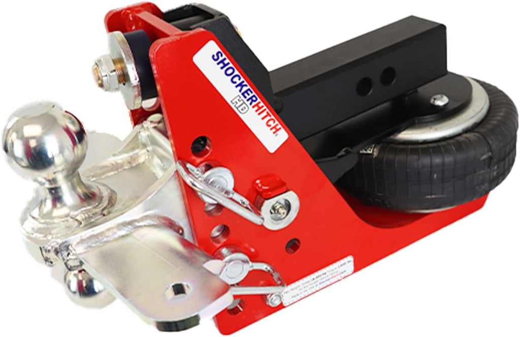 Air Hitch with Sway Control Combo Ball Mount, Fits 3" Hitch - 12,000 lbs Q84875