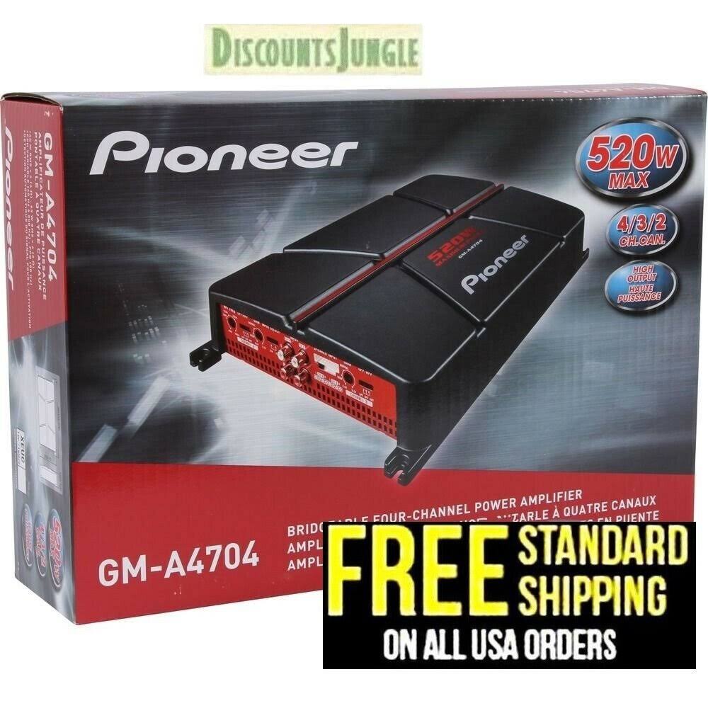 4 Channel 520 Watts Max Class AB Amp K5467