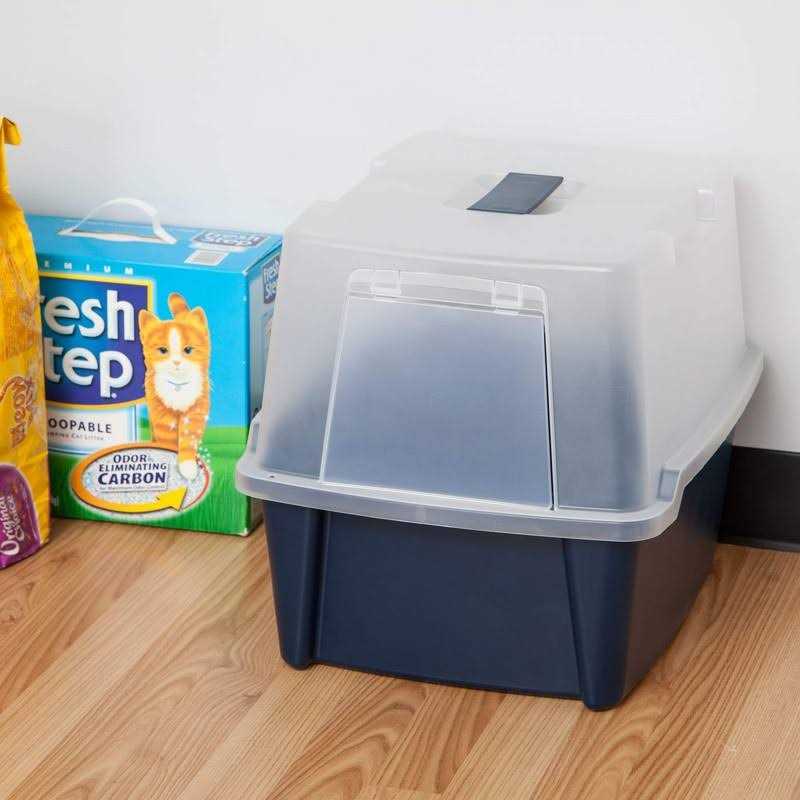 Litter Box with Grate and Scoop G6782