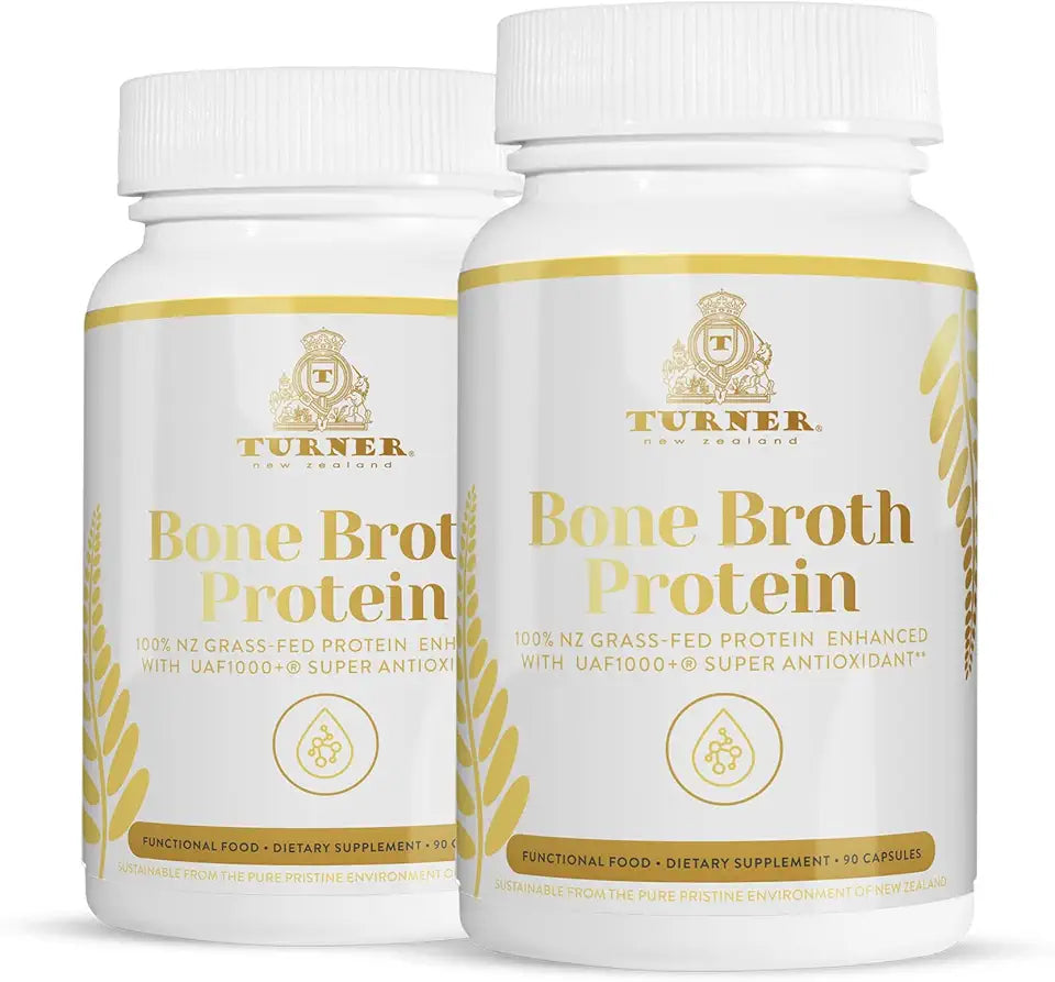 Grass-Fed Beef Bone Broth Protein, 180 Capsules, 2 Bottles B15027