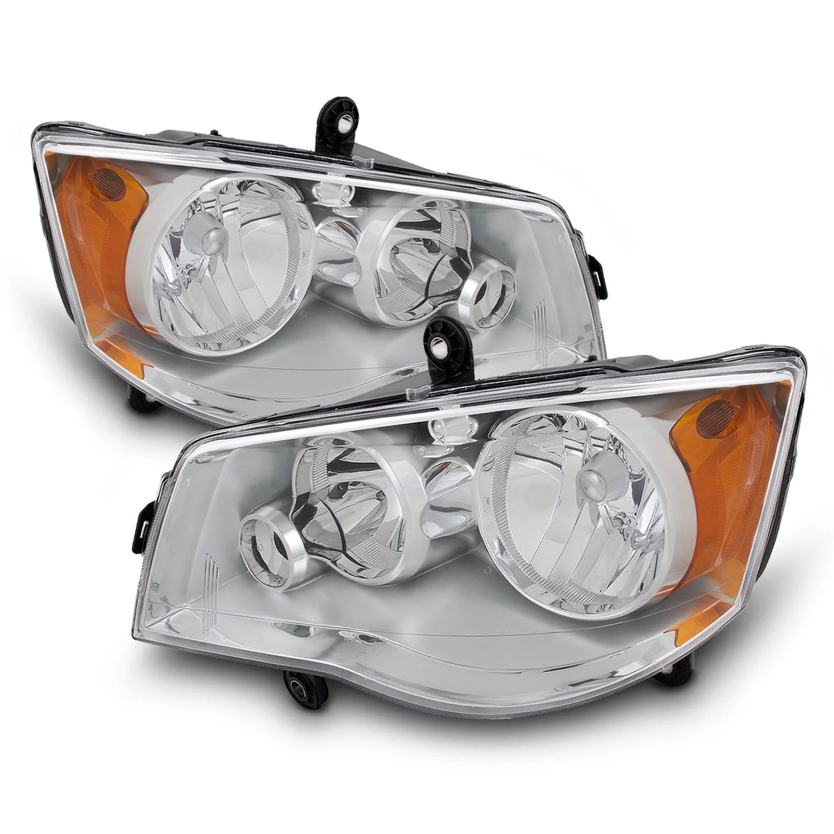 2008-2016 Town & Country Headlights Pair Left + Right R9171