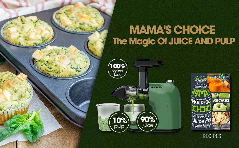 Slow Masticating Cold Press Juicer J686551