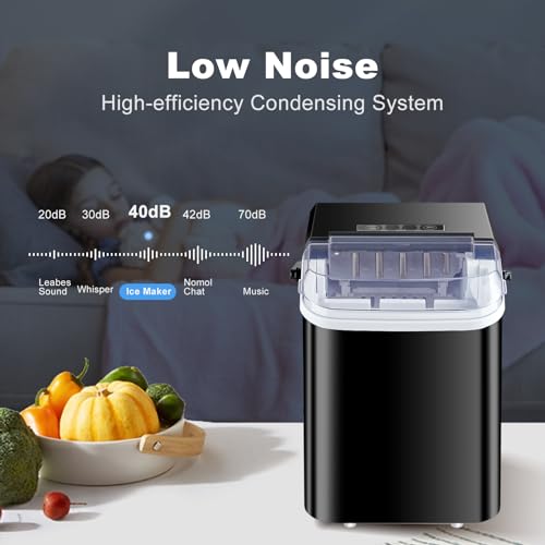 Countertop Portable Ice Maker with Carry Handle Z26373