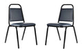 Dark Blue Stack Chair Pack of 2 W459