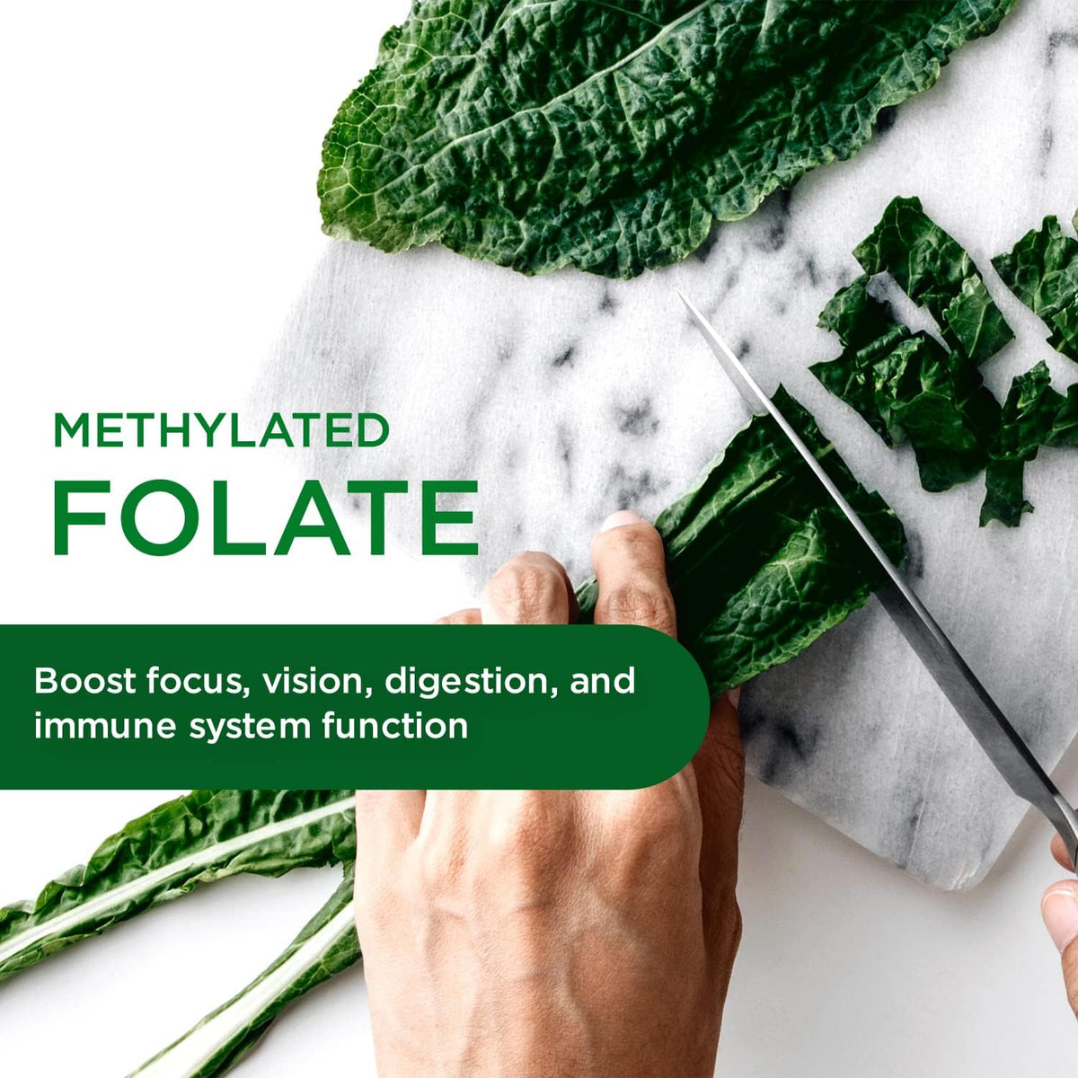 120 Vegetable Capsules Multivitamin with Methylated Folate, Vitamin D3, Digestive Enzymes E565316