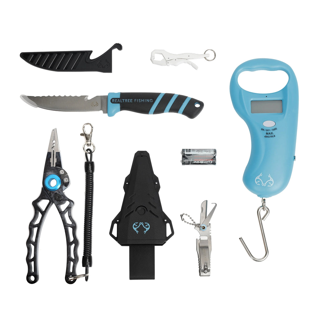 9 Pieces Fishing Pliers and Tools Kit M6711