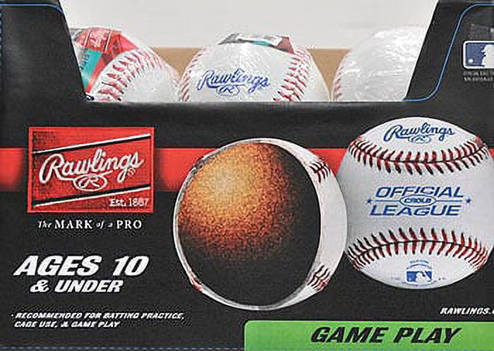 Youth Baseballs 12 Pack S833