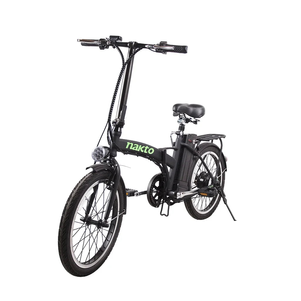 Folding Electric Bicycle, Black P131