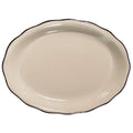 American White 11 5/8x22 Ceramic Oval Platter I46971