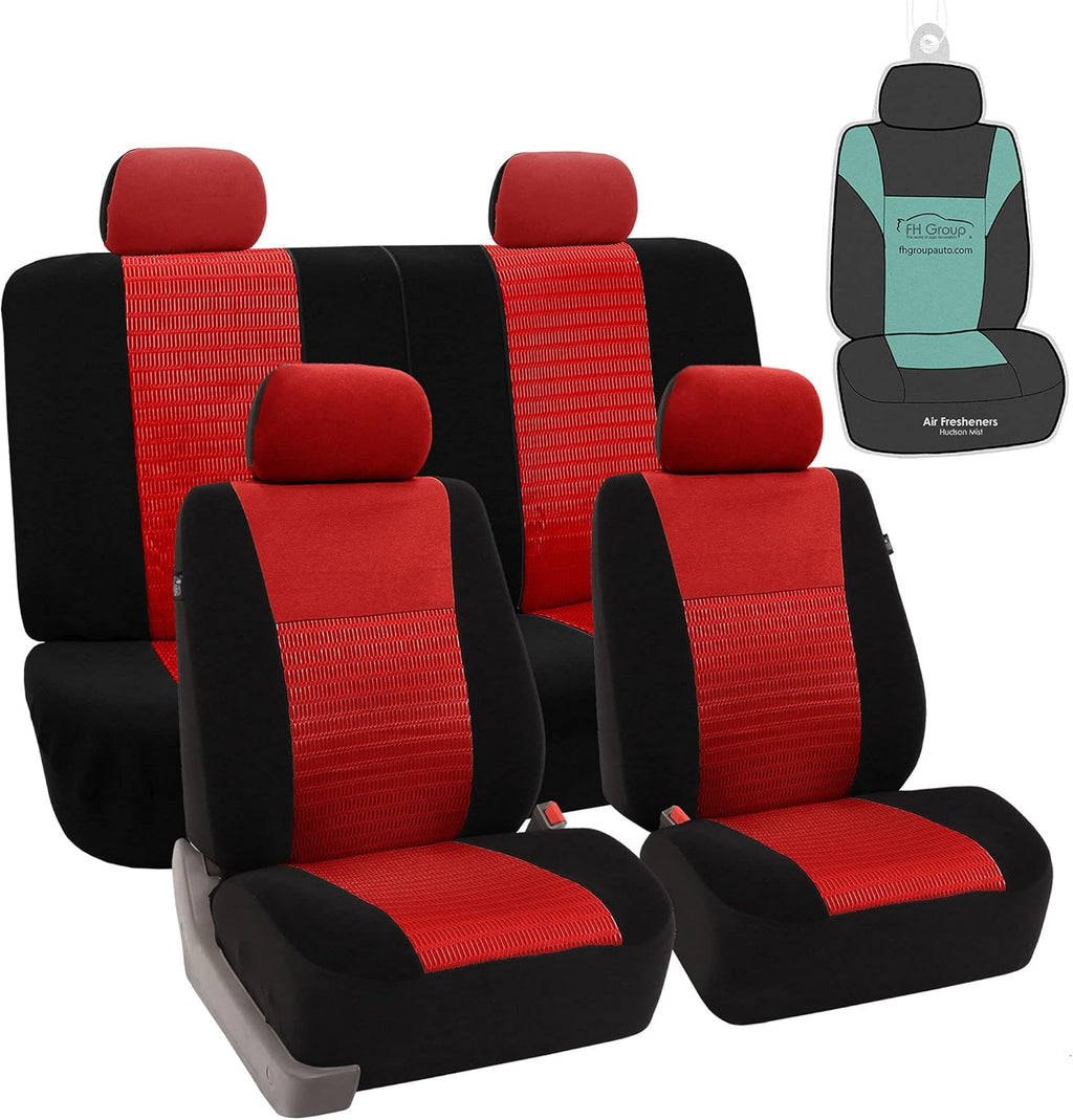 Blue/Black Full Set Car Seat Covers A39617