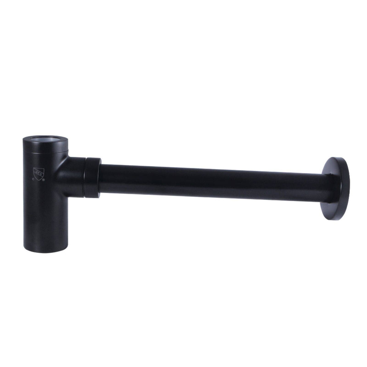 Matte Black Brass Bottle-Trap Siphon Z101