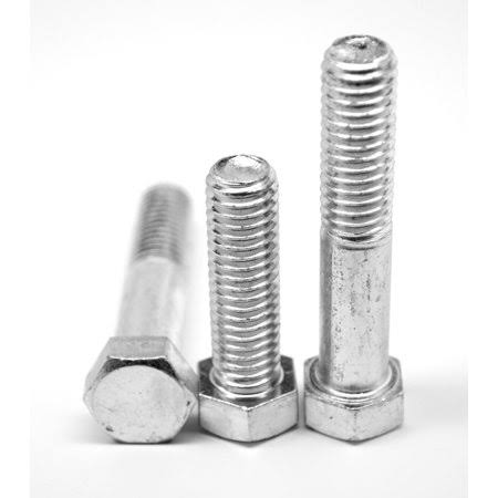 M20 x 2.50 x 180 mm Coarse Thread Hex Cap Screw Alloy Steel Zinc Plated Pk 5 D6480