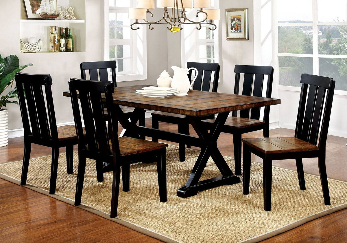 Oak Black Dining Table H79494