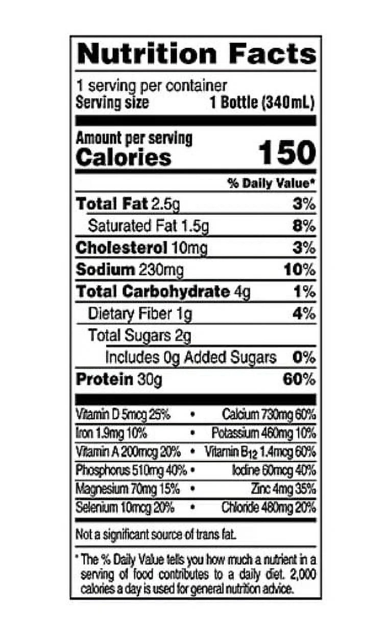 Chocolate 30 g Protein Shake (11.5 fl. oz., 12 pk.) F6198