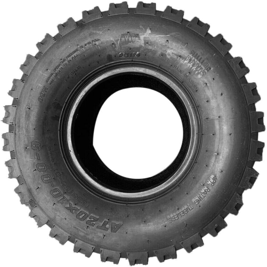 Set of 2 20x10-9 ATV Tires Tubeless 4PR P16295