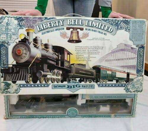 Big Hauler Liberty Bell Limited Train Set G Scale P2105