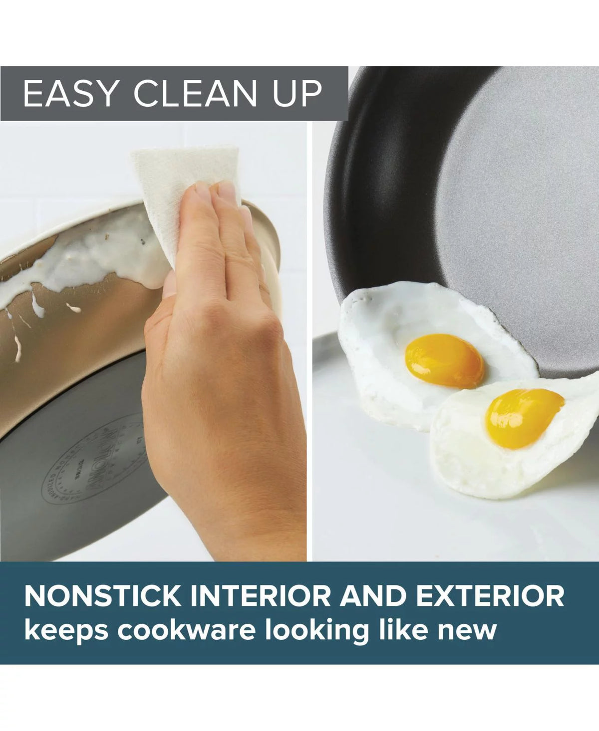 11-Pc. Hard-Anodized Nonstick Cookware Set Y58104