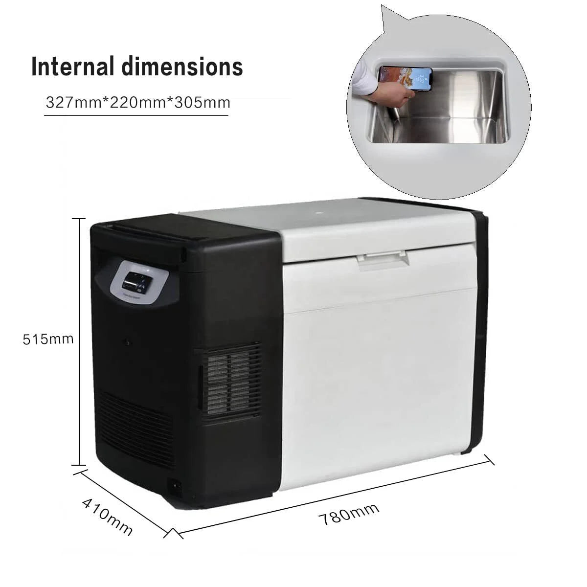 20L Ultra-Low Chest Freezer Laboratory Fridge -45℃~ -86℃ B38078