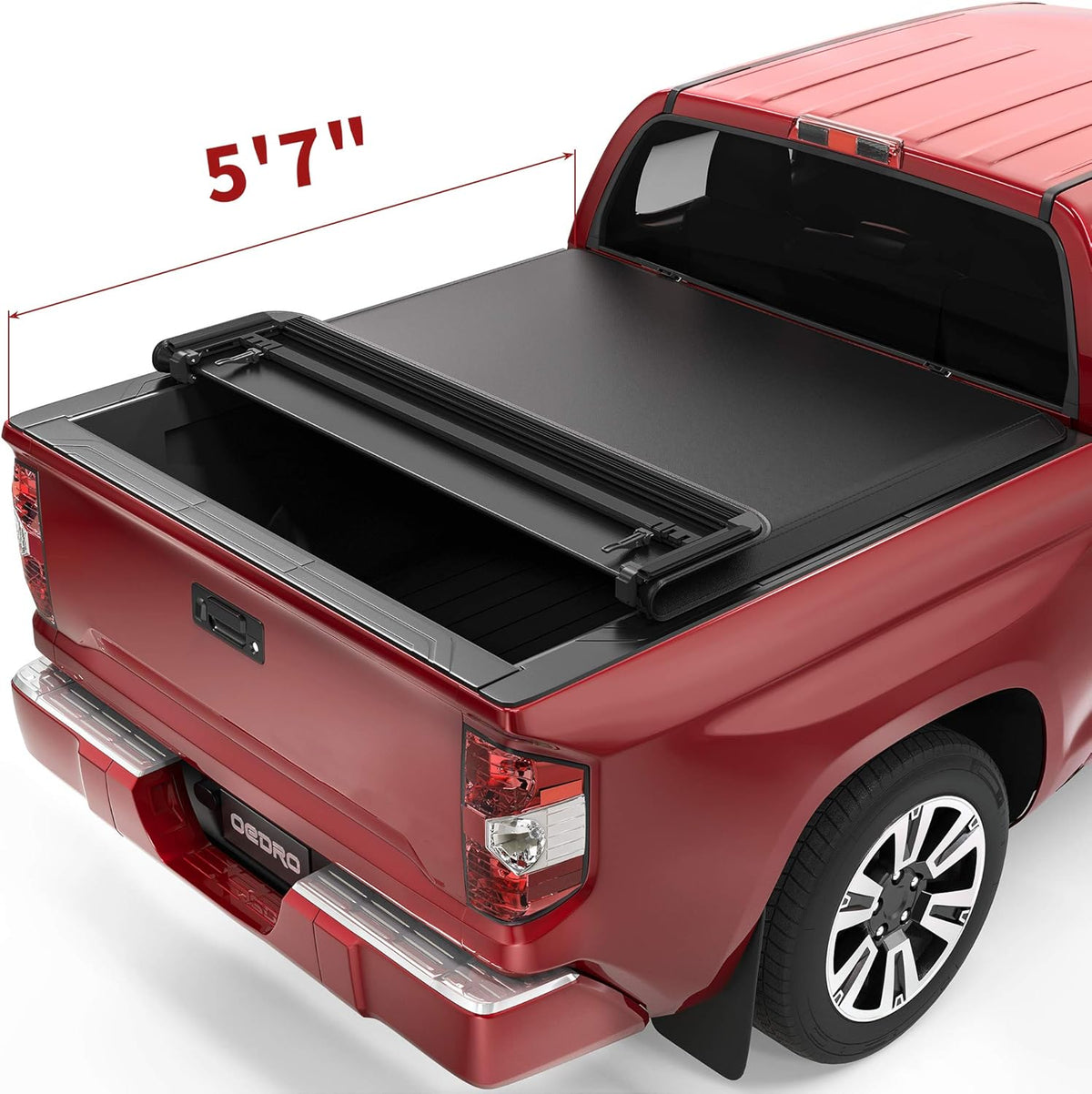 Hard Tri-fold Truck Bed Tonneau Cover for 6.5 ft Bed J717680