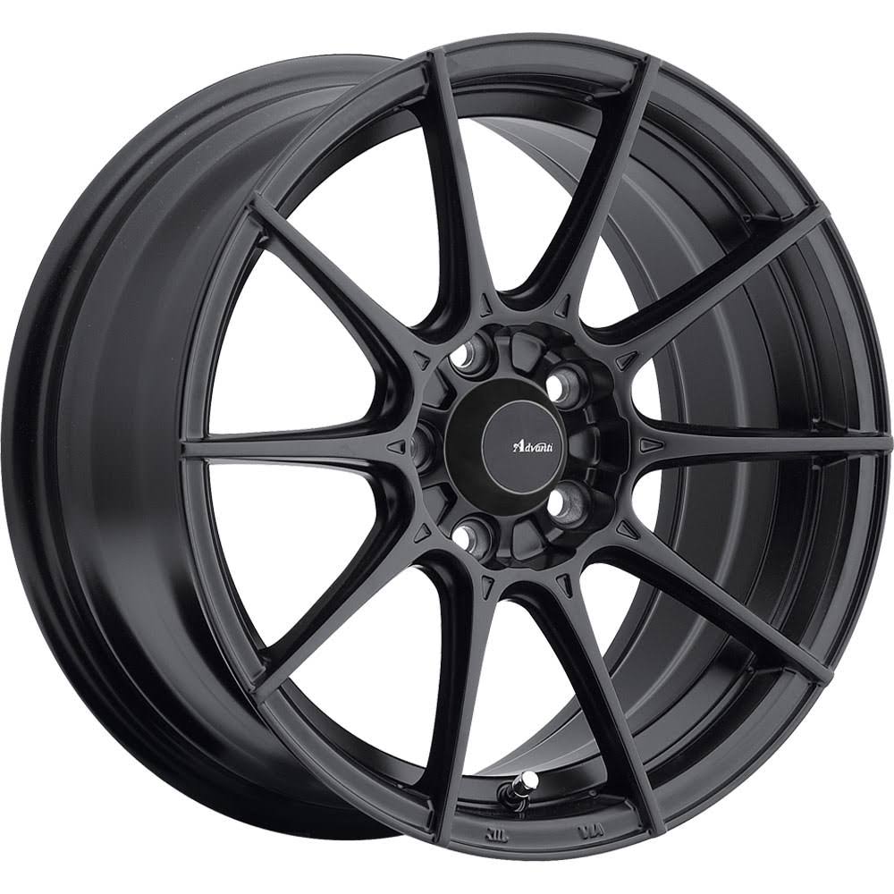Matte Black 17x8 Wheel K497