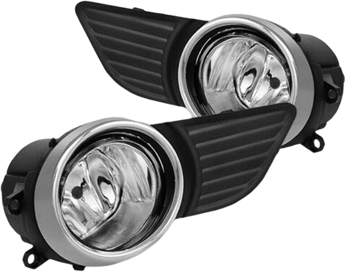 Clear Lens Fog Light Replacement Kit for Toyota Sienna Pack of 2 F355