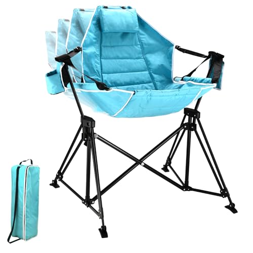 Folding Hammock Camping Chair with Stand U8076