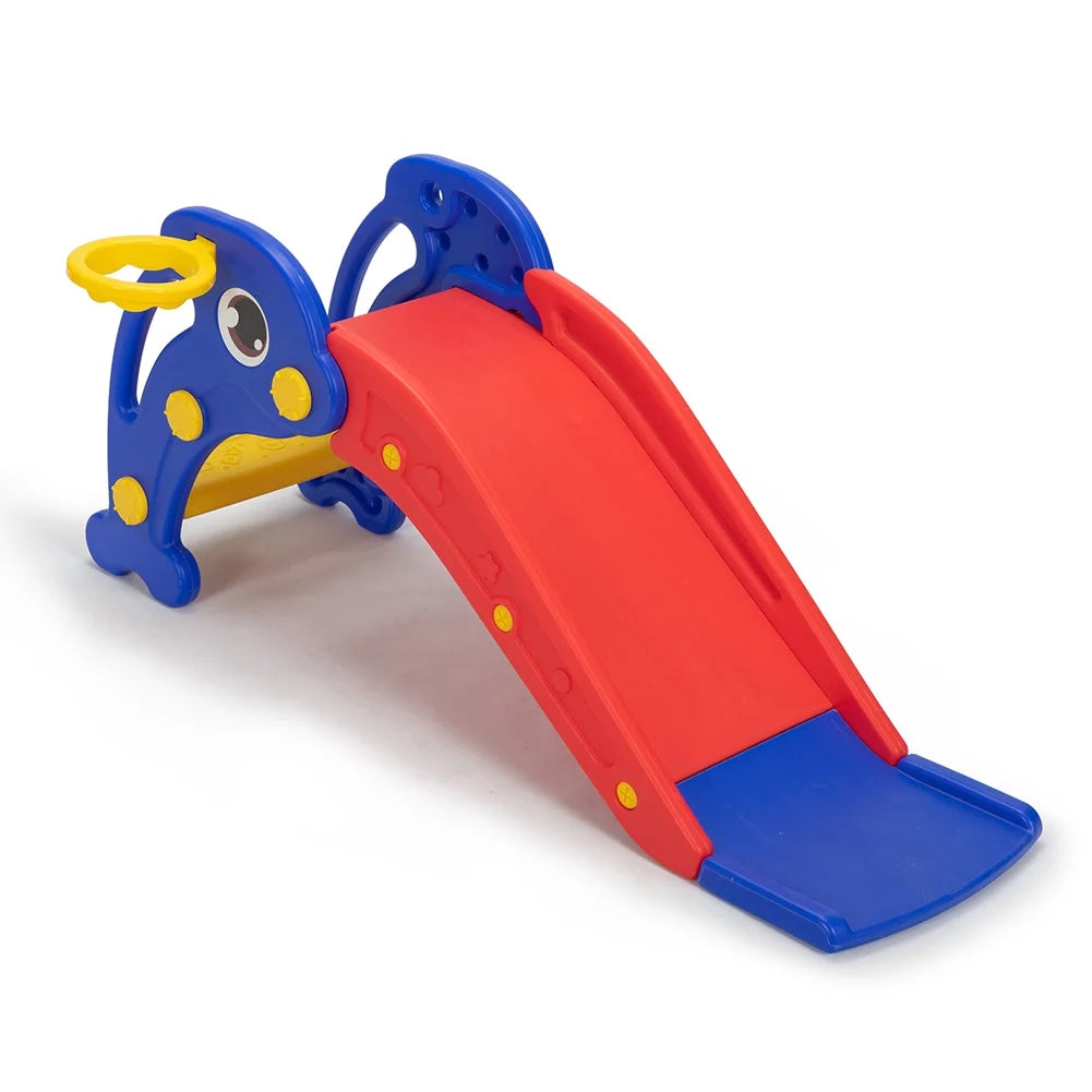 Toddler Slide with Basketball Hoop, Ball and Ladder C7900