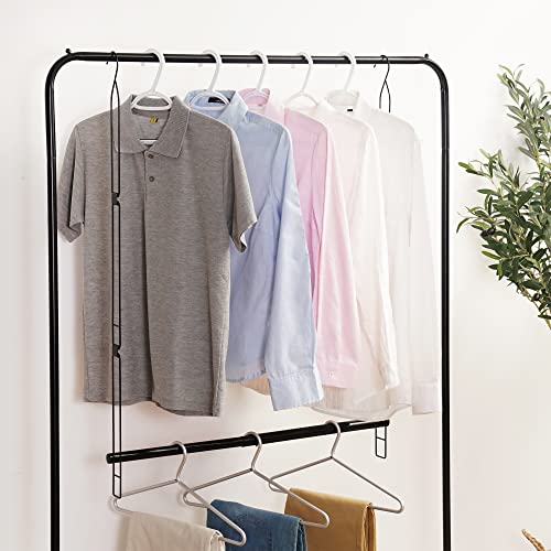 Hanging Closet Rod, Adjustable Closet Hanging Organizer, 2 Pack Chrome T45004